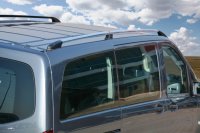 Roof Rails suitable for Mercedes V-Klasse compact from 2014 aluminum high gloss polished