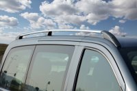 Roof Rails suitable for Mercedes V-Klasse compact from 2014 aluminum high gloss polished