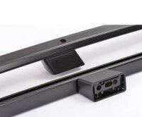 Dachreling passend f&uuml;r Mercedes V-Klasse Kompakt ab Bj. 2014 Alu Schwarz