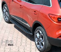 Running Boards suitable for Mercedes Benz GL 2006-2012 Hitit black with T&Uuml;V