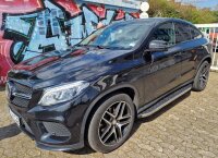 Trittbretter passend f&uuml;r Mercedes-Benz GLE Coupe 2015-2018 Hitit Chrom mit ABE