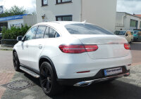 Trittbretter passend f&uuml;r Mercedes-Benz GLE Coupe 2015-2018 Hitit Chrom mit ABE