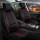 Sitzbez&uuml;ge passend f&uuml;r Citroen C3 ab 2017 in Schwarz/Rot Set Dubai