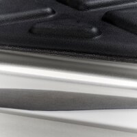 Running Boards suitable for Mitsubishi L200 from 2015 Hitit chrome with T&Uuml;V