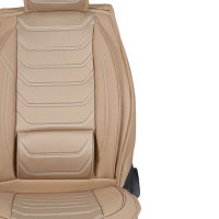 Seat covers for Dacia Duster from 2010 in beige model Dubai