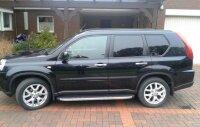 Trittbretter passend f&uuml;r Nissan X-Trail 2007-2014 Hitit Chrom mit T&Uuml;V