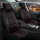 Sitzbez&uuml;ge passend f&uuml;r Fiat Doblo ab 2001 in Schwarz/Rot Set Dubai