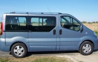 Dachreling passend f&uuml;r Nissan Primastar L1-H1 Bj. 2002-2013 Alu Hochglanz
