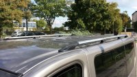 Roof Rails suitable for Nissan NV 300 L1-H1 from 2016 aluminum high gloss polished