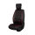 Seat covers for Ford Kuga from 2008 bis Heute in black red model Dubai
