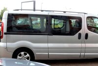 Roof Rails suitable for Opel Vivaro L1-H1 from 2001 - 2014 aluminum black