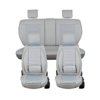 Sitzbez&uuml;ge passend f&uuml;r Hyundai ix55 ab 2006 in Grau Set Dubai