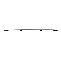Roof Rails suitable for Opel Vivaro L2-H1 from 2001 - 2014 aluminum black
