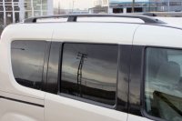 Roof Rails suitable for Opel Combo long from 2012 - 2018 aluminium black