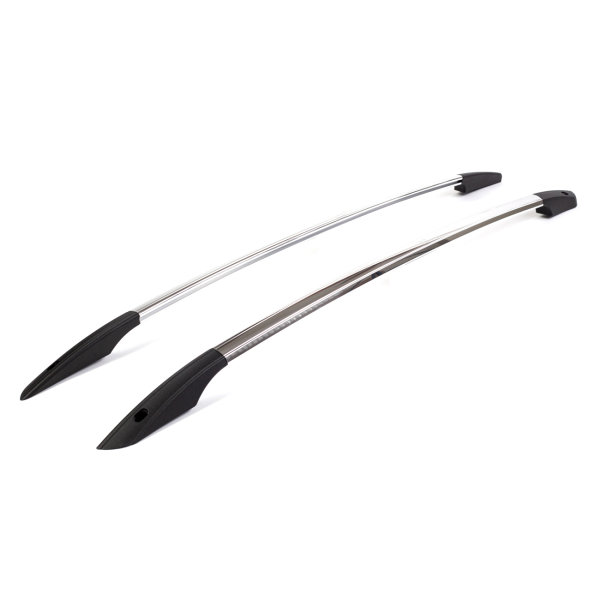 Roof Rails suitable for Peugeot Partner from 1996 - 2007 aluminum high gloss polished