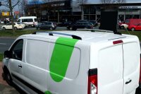 Roof Rails suitable for Peugeot Expert short L1-H1 from 2007 - 2016 aluminum high gloss polished