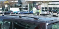 Roof Rails suitable for Peugeot Expert L1 from 2016 aluminum black