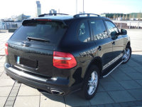 Running Boards suitable for Porsche Cayenne 2002-2010 Hitit chrome with T&Uuml;V