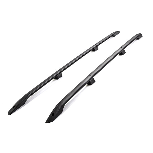 Roof Rails suitable for Renault Trafic L1-H1 from 2014 aluminum black