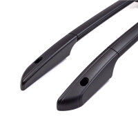 Dachreling passend f&uuml;r Renault Trafic L1-H1 Bj. 2001-2013 Alu Schwarz