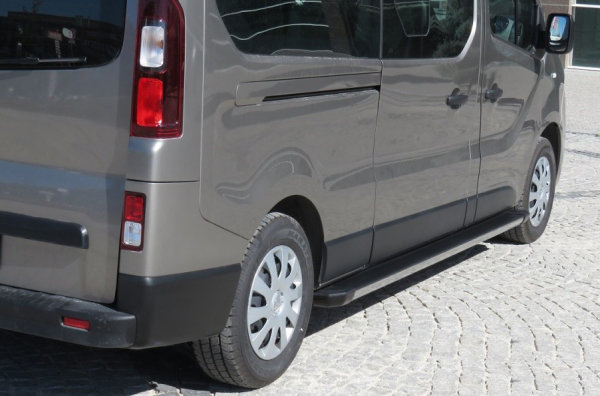 Running Boards suitable for Renault Trafic L2-H1 and L2-H2 from 2014 Truva with T&Uuml;V