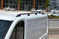 Roof Rails suitable for Renault Trafic L2-H1 from 2014 in aluminum black