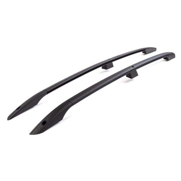 Roof Rails suitable for Renault Kangoo 2 Rapid Maxi from 2008 - 2019 aluminum black