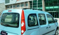 Roof Rails suitable for Renault Kangoo 2 Rapid Maxi from 2008 - 2019 aluminum black