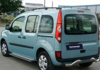 Roof Rails suitable for Renault Kangoo 2 Rapid from 2008 - 2019 aluminum black