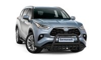 Bullbar with grille black suitable for Toyota Highlander years from 2021
