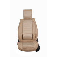 Seat covers for Mitsubishi ASX from 2010 bis 2019 in beige model Dubai