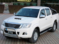Running Boards suitable for Toyota Hilux 2011-2015 Hitit chrome with T&Uuml;V