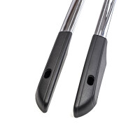 Dachreling passend f&uuml;r Land Cruiser Prado J12 5 T&uuml;rer Bj. 2002-2009 Alu Hochglanz