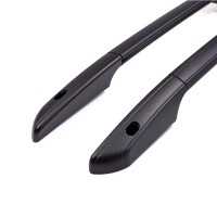 Dachreling passend f&uuml;r Land Cruiser Prado J12 5 T&uuml;rer Bj. 2002-2009 Alu Schwarz