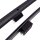 Dachreling passend f&uuml;r Land Cruiser Prado J12 5 T&uuml;rer Bj. 2002-2009 Alu Schwarz