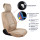 Seat covers for Peugeot 5008 from 2018 in beige model Dubai