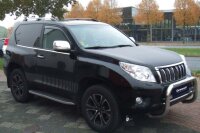 Roof Rails suitable for Land Cruiser Prado J15 3 T&uuml;rer  2009-2021 aluminum high gloss polished