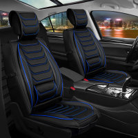 Seat covers for Porsche Cayenne from 2002 in black blue model Dubai