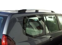 Roof Rails suitable for Land Cruiser Prado J12 3 T&uuml;rer from 2002 - 2009 aluminum high gloss polished