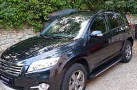 Roof Rails suitable for Toyota Rav4 from 2006 - 03.2013 aluminum black