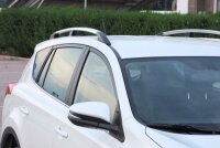 Roof Rails suitable for Toyota Rav4 from 04.2013 - 2018 aluminum high gloss polished