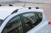 Roof Rails suitable for Toyota Rav4 from 04.2013 - 2018 aluminum high gloss polished