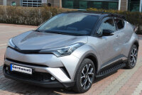 Trittbretter passend f&uuml;r Toyota C-HR ab 2017 - 2023 Hitit Schwarz mit ABE