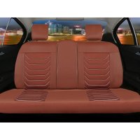 Seat covers for Skoda Kamiq from 2019 in cinnamon model Dubai