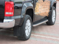 Trittbretter passend f&uuml;r VW Amarok Bj 2010-2023 Hitit Chrom mit ABE