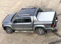 Roof Rails suitable for VW Amarok from 2010 aluminum high gloss polished