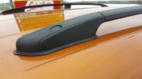 Dachreling passend f&uuml;r VW Caddy Bj. 2003-2020 Alu Schwarz
