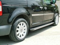 Running Boards suitable for VW Caddy 2003-2020 Truva with...