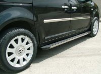 Trittbretter passend f&uuml;r VW Caddy Bj. 2003-2020 Truva mit T&Uuml;V