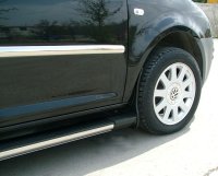 Running Boards suitable for VW Caddy from 2003 Truva with T&Uuml;V